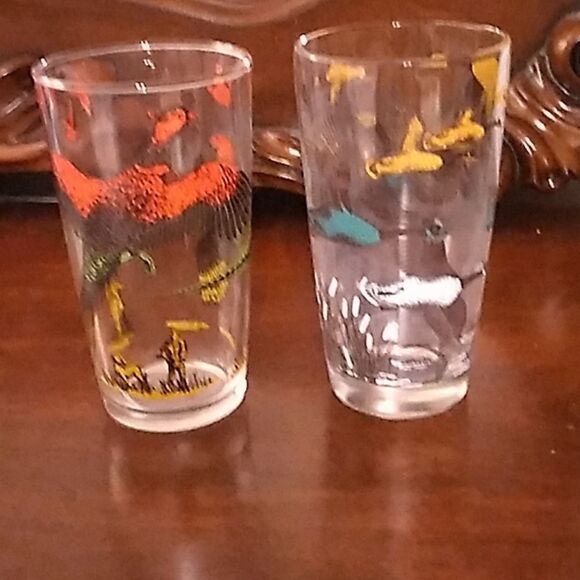 Hazel Atlas Pheasnt Glasses - Picture 1 of 3